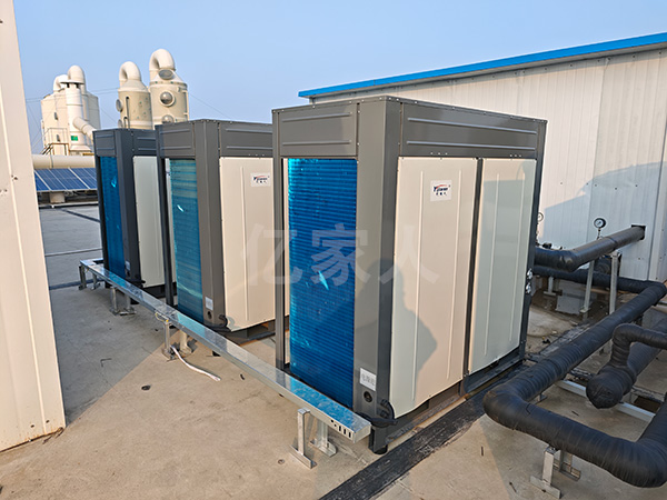 用实力赢回头客!南通某电镀厂复购高温空气能热泵