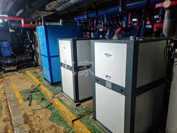 高温水源热泵让大型酒店空调回水余热