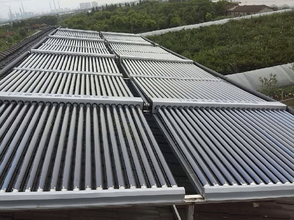 上海知湖轩餐饮员工宿舍太阳能热水工程竣工