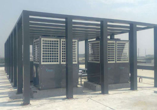 苏州宝时得员工浴室空气能热水器工程圆满完工