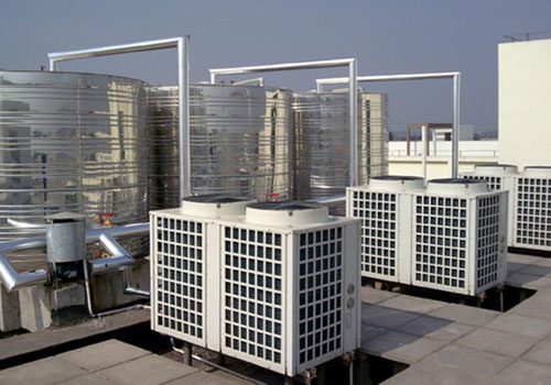 南京劲鸿茂员工宿舍热泵热水器工程竣工